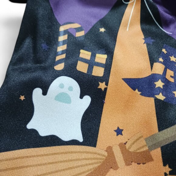 New Halloween Pumpkin Costume -Thermal Fleece Hoodie for Small Dogs Toy Dog. - Picture 4 of 12